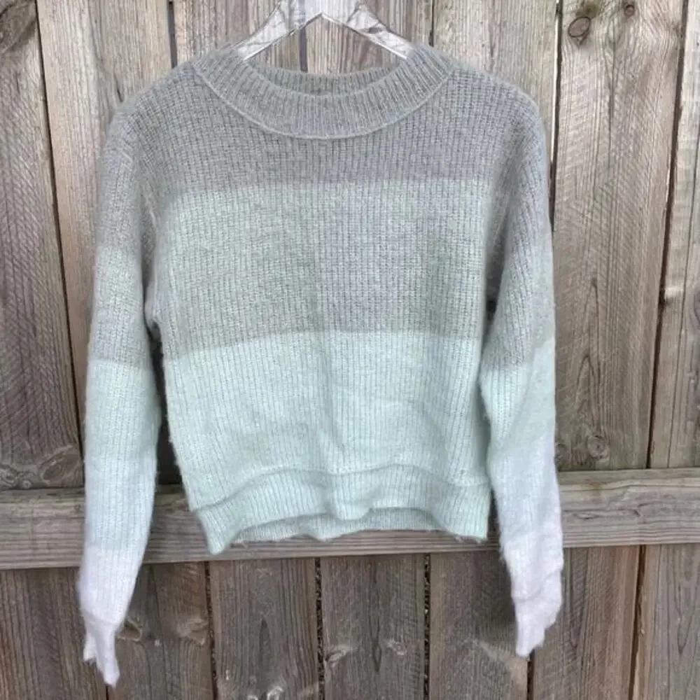 Free People Sweater Autumn Sky‎ Pullover Crew Neck Classic Casual Size XS NWT